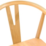 thumbnail of vidaXL Esszimmerstuhl 2 pcs Natur Massives Gummiholz