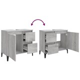 thumbnail of vidaXL Badschrank Grau Sonoma 65x33x60 cm Holzwerkstoff