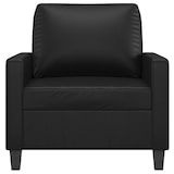 thumbnail of Fauteuil Noir 60 cm Similicuir Modèle Zermorix