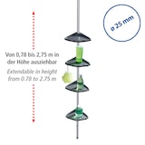 thumbnail of WENKO Teleskop Duschecke Compact Silber