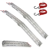 thumbnail of Auffahrrampe Rampe klappbar Laderampe Verladerampe Schiene 680kg Alu R2