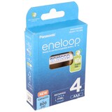 thumbnail of Panasonic eneloop, vorgeladen, Retail Blister (4-Pack)BK-4MCDE/4BE Akku NiMH, Micro, AAA, HR03, 1.2V und 800mAh 5410853064305
