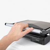 thumbnail of BLACK+DECKER BXGR1000E Grill de 1000W con placas de 23 x 14.5 cm de superficie, asa de toque frío, placa superior autoajustable, cierre de seguridad