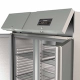 thumbnail of Frigorífico expositor de acero inoxidable, 2 puertas, refrigeración por aire, GN2/1, 211 x 134.7 x 85.4cm, con cerradura, 1400L CORECO 10285 Vaiotec