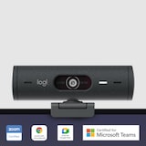 thumbnail of Logitech Brio 500 Webcam 4 MP 1920 x 1080 Pixel USB-C Graphit