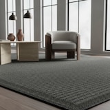 thumbnail of Küchenteppich Uni Robust Waschbar Strapazierfähig Terrasse Garten Schwarz 80x150 cm OEKO-TEX Schadstoffgeprüft – ORIANA von Kadima Design