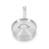 thumbnail of Casserole inox professionnelle 140(Ø)mm - Hauteur 85 mm - avec couvercle - Equipementpro