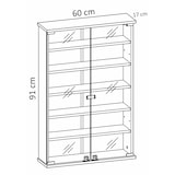 thumbnail of VCM Medizinschrank Janula Weiß H. 91 x B. 60 x T. 17 cm
