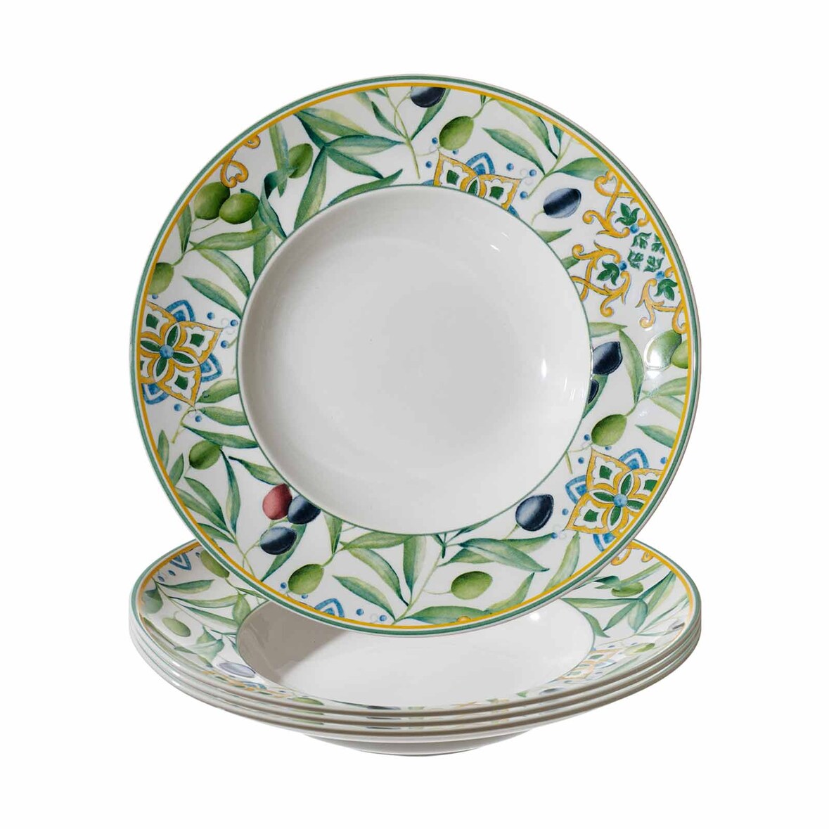 Ritzenhoff & Breker Roma Oliva Pastateller ø 30,5 cm 4er Set