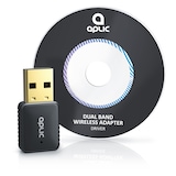 thumbnail of Aplic WLAN-Dongle, WiFi Stick Dual Band 600 MBit/s 2,4 GHz + 5 GHz / 802.11 ac/n/g/b/h