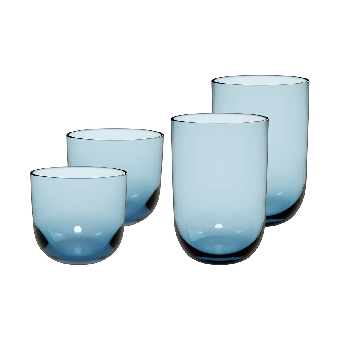 like. by Villeroy & Boch Like Glass Trinkgläser-Set 4-teilig Ice