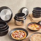 thumbnail of BERGNER Click&Cook - Set 3 pentole Ø16Ø18Ø20cm Alluminio pressato Nero con manico rimovibile