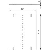 thumbnail of OBO Bettermann Trennwand VHF-TW 6109860