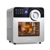 thumbnail of AeroVital Cube Chef Heißluftfritteuse  1700 W 14 Liter 16 Programme Ober- und Unterhitze Silber-Metallic