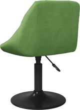 thumbnail of vidaXL Esszimmerstühle 2 Stk. Drehbar Hellgrün Samt