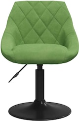 thumbnail of vidaXL Esszimmerstühle 2 Stk. Drehbar Hellgrün Samt