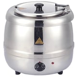 thumbnail of Marmite à soupe professionnelle 10 litres inox avec thermostat réglable