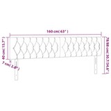 thumbnail of vidaXL Kopfteile 2 Stk. Creme 80x7x78/88 cm Stoff