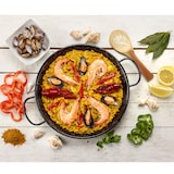 thumbnail of Briebe Paellera Valenciana Inducción 10 cm, Acero Esmaltado, Mini Paella Aperitivo, Fuego, Gas, Horno, Levante, BRI-700510, Negro