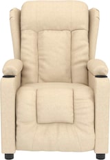 thumbnail of vidaXL Massagesessel Creme Stoff