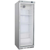 thumbnail of Statischer kühlschrankschrank edelstahl glastür 460 liter - 630x740x1870 mm - 190 W 230/1V - 72080609 Eurast