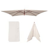 thumbnail of Cobertura de substituição para guarda-sol Florida 3x4m, cobertura de substituição para guarda-sol, poliéster ~ creme
