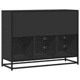 thumbnail of vidaXL Sideboard Schwarz 100x35x76 cm Holzwerkstoff