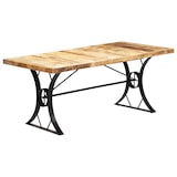 thumbnail of Mesa de comedor de madera maciza de mango 180x90x76 cm