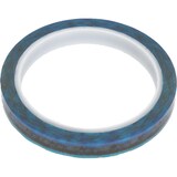 thumbnail of ESD-Klebeband mit ESD-Warnsymbol, transparent/hellblau, 12mm, 66m
