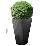 thumbnail of Deuba Blumentopf 59 Liter Grau