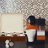 thumbnail of Relaxdays Teebox, 12 Fächer, Holz, Organizer für Teebeutel und Kaffeepads, Teekiste groß HBT: 7,5 x 29 x 26 cm, braun