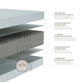 thumbnail of Matratze 90x190 cm, Höhe 18cm,  hochwertiger Bezug aus GREENFIRST Doppeltuch, Kaltschaummatratze 90x190, Härtegrad H3 - bis 150kg, atmungsaktiv