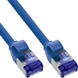 thumbnail of InLine® Patchkabel Slim, Cat.6A, S/FTP, TPE (LSZH) flexibel, PoE, blau, 10m