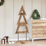 thumbnail of vidaXL Weihnachtsbaum mit Ständer Braun 150 cm Massivholz Teak