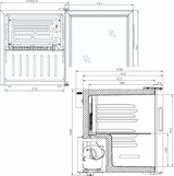 thumbnail of Kühlschrank Counter 50-Black - iarp
