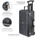 thumbnail of HMF ODK400 Outdoor-Trolley, Fotokoffer mit Rasterschaumstoff, 56 x 34,5 x 23 cm