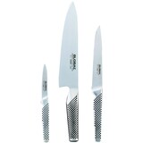 thumbnail of Global Messerset G-21524: Kochmesser + Kleines Schälmesser + Universalmesser