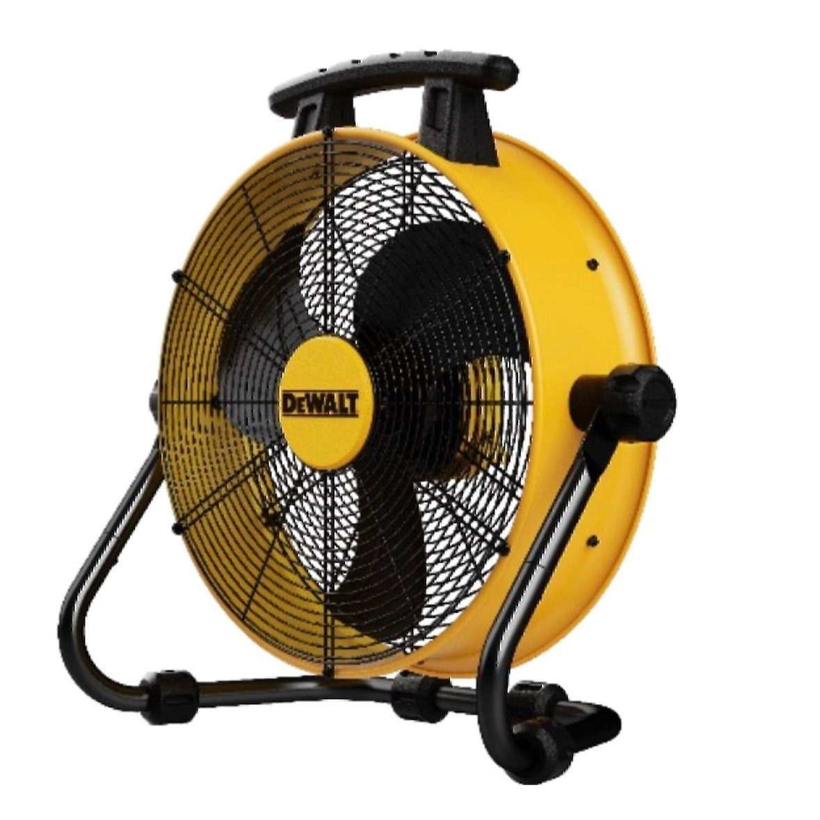 Ventilador electrico de suelo - DEWALT DXF1853 - 11 W y 45 cm. 543 l/s de caudal, 3 velocidades. 1,8 m de cable y 7,2 kg de peso.