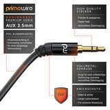 thumbnail of Primewire 3,5-mm-Klinke Audio-Kabel, AUX,  HiFi Audio Klinkenkabel / Verlängerungskabel - 10m
