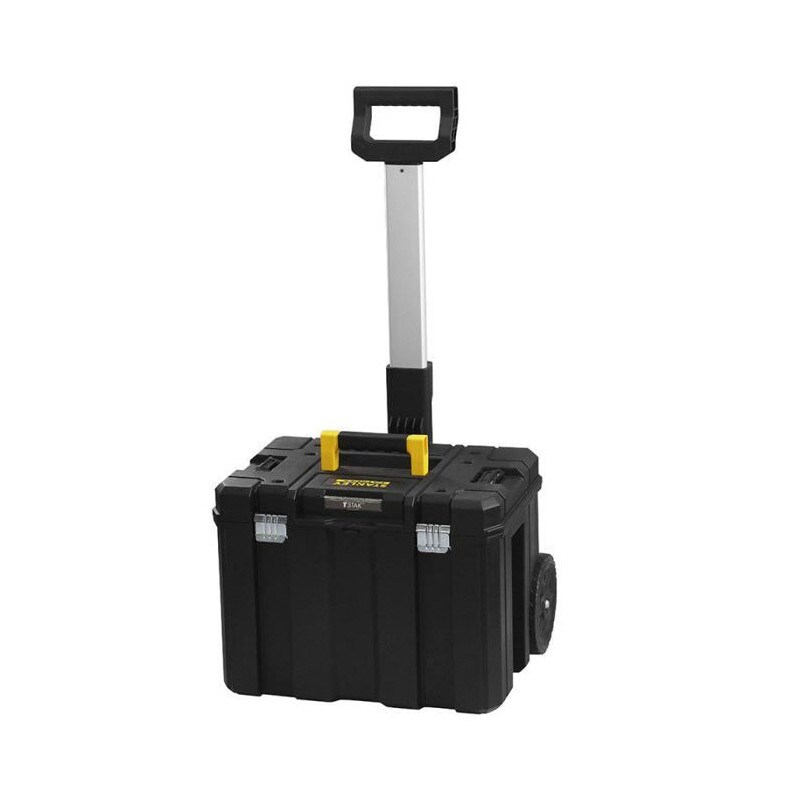 Coffre Mobile Stanley Grand Volume Avec Manche Télescopique - Fmst1-75753