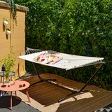 thumbnail of Tot 120kg: Hangmat Standaard Buiten - 310x100 Metalen Frame  -Hangmatstandaard voor Tuinhangmat