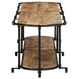 thumbnail of Helloshop26 - Meuble TV grand espace rangement 200 x 42 x 40 cm style industriel en bois massif marron 02_0057618
