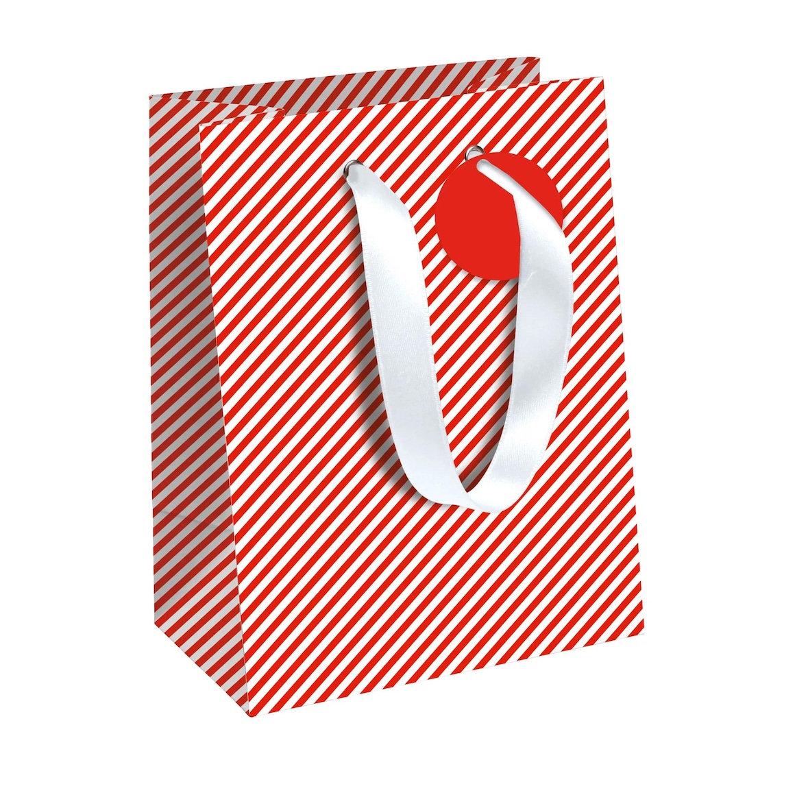 Clairefontaine 6x Mittelgroße Geschenktasche, Wichtel, Excellia, 21,5x10,2x25,3cm - Rot X-34650-3C