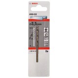 thumbnail of Metallbohrer HSS-Co, DIN 338, 3,5 x 39 x 70 mm, 1er-Pack