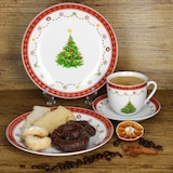 thumbnail of 18tlg. Kaffeeservice Weihnachtstraum Porzellan für 6 Personen