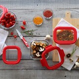 thumbnail of Menastyl - Boite Hermetique Rectangle Cristal 1040ml En Verre Avec Couvercle