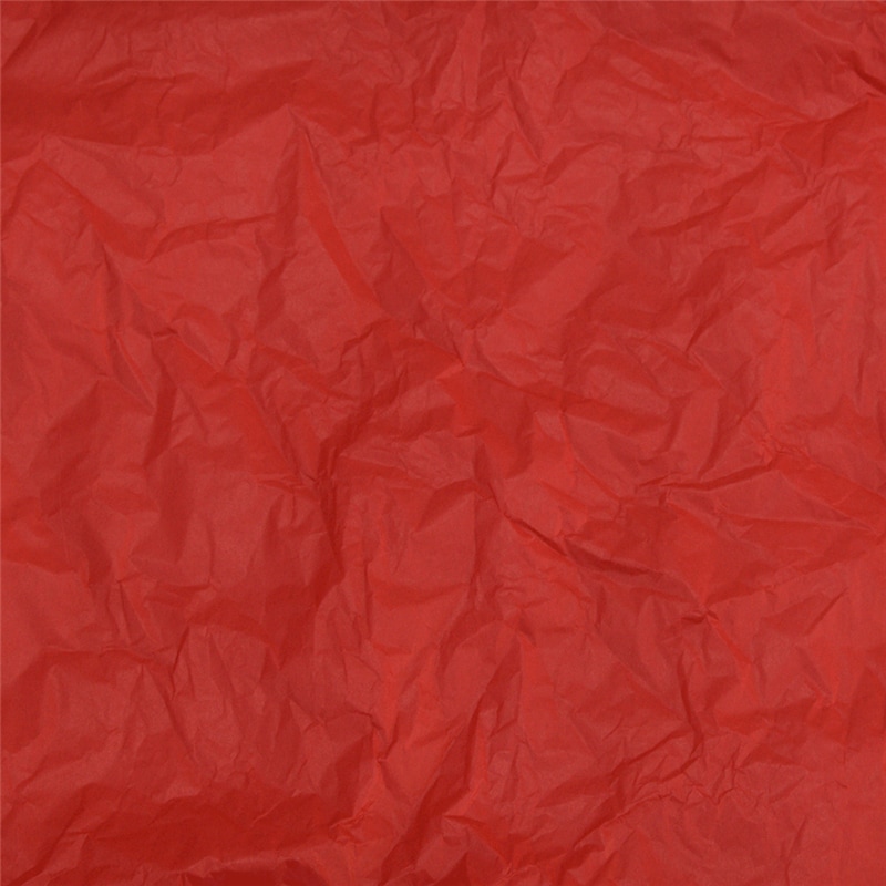 Seidenpapier Rubinrot 50x75 cm – 500-Blatt-Packung für Geschenke, Dekoration, Floristen und kreative Projekte