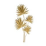thumbnail of Décoration murale Feuilles en métal Or 39 x 73 cm
