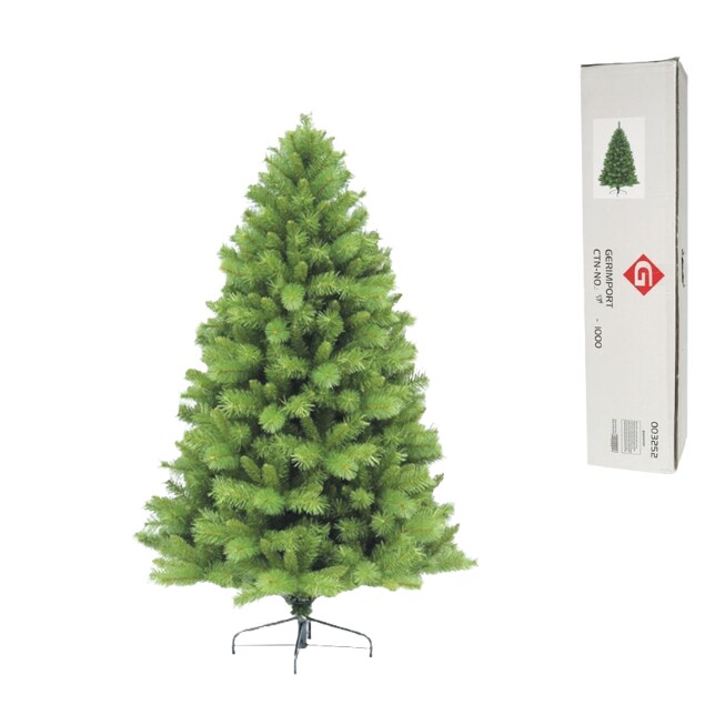 Árbol Navidad "James" base metal 180 cm 791 puntas