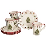 thumbnail of 8tlg Kaffee-Set Maestro Natale Weihnachten für 4 Personen aus Keramik - 4x 32/12 & 4x 965/21
